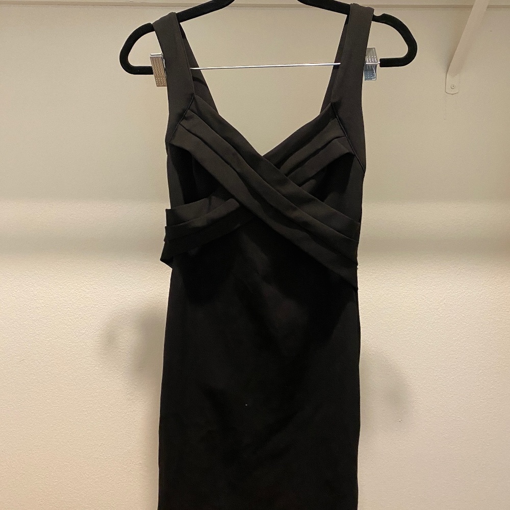 black dress